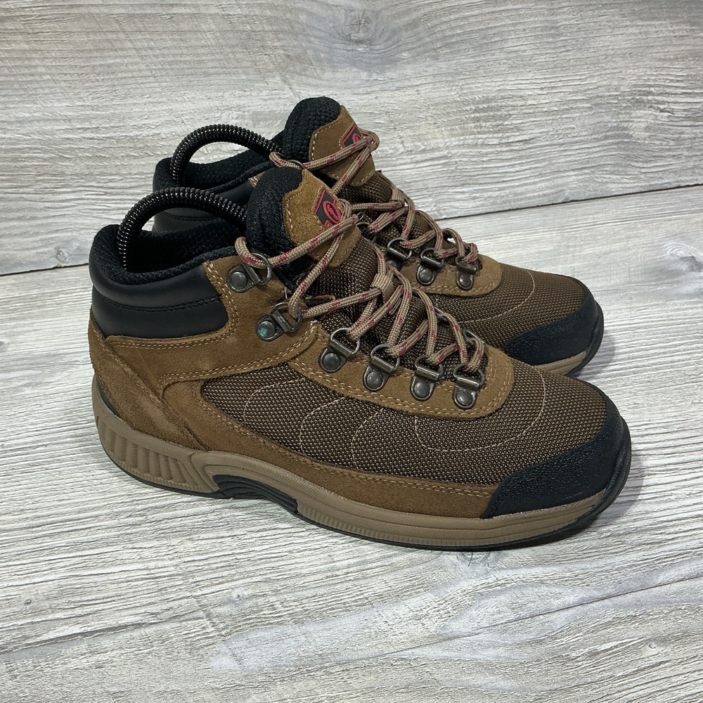 Orthofeet Womens Delta 882 Orthopedic Hiking Boots Size 6 B Outdoor Leather